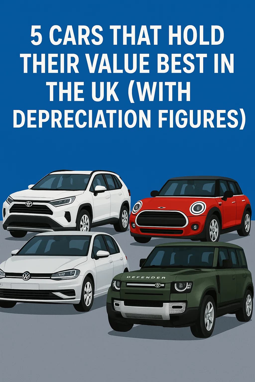 🚗 5 Cars That Hold Their Value Best in the UK (2025 Guide)