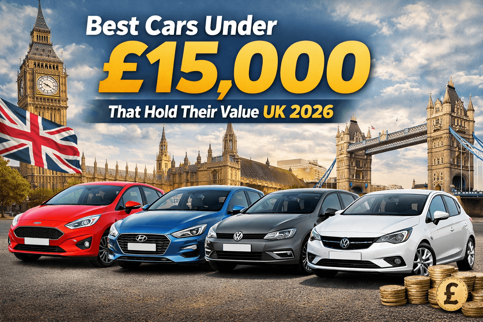 Best Cars Under £15,000 That Hold Their Value UK 2026